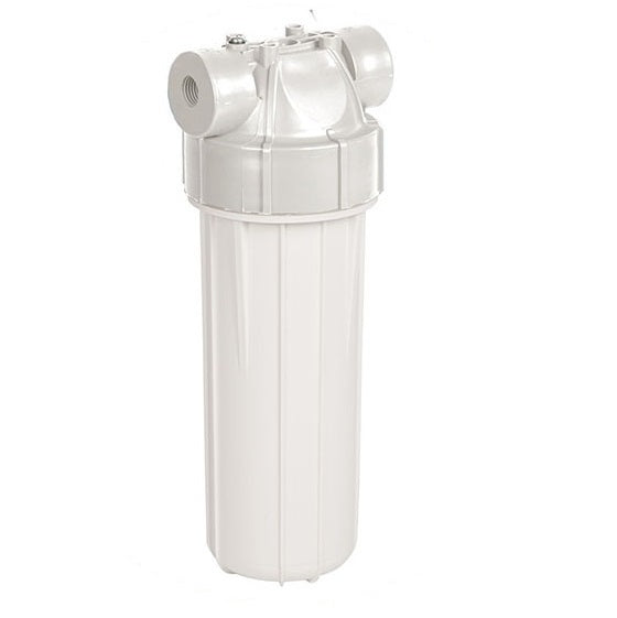 FILTER HOUSING10" , CLEAR BODY WITH WHITE HEAD 1/4" NPT