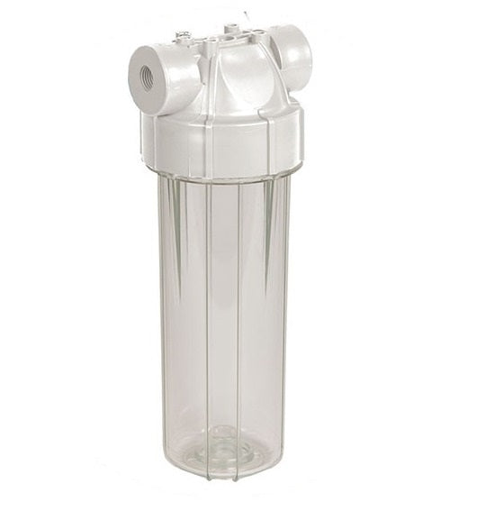 FILTER HOUSING10" ,BLUE BODY WITH WHITE HEAD 1/4" NPT